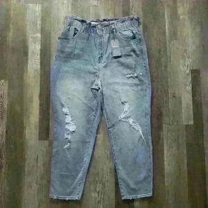 Rewind Juniors Lightwash Straight Leg Jeans